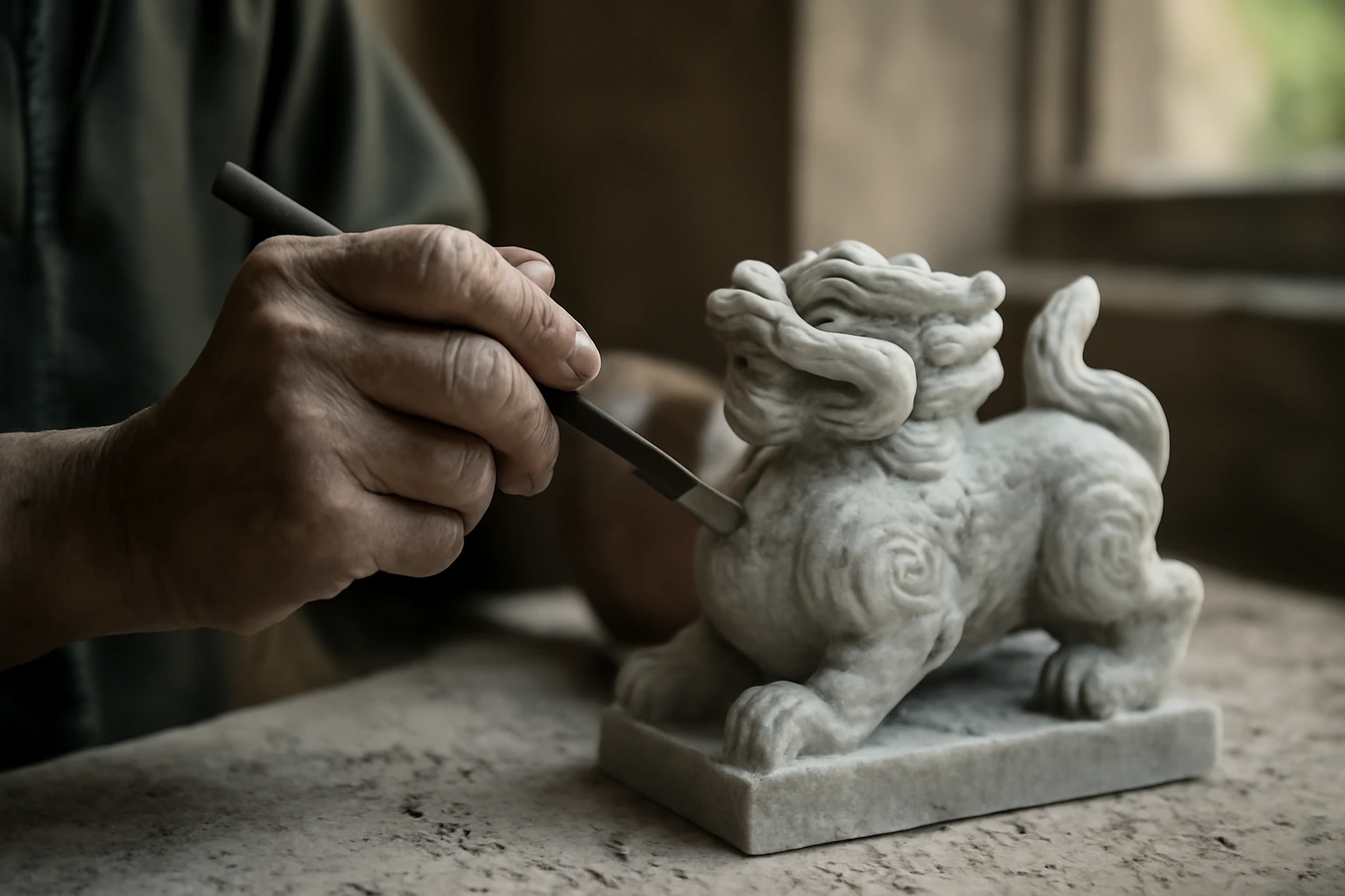 Nghề làm tỳ hưu ở Việt Nam: thợ đá, thợ đồng, thợ kim hoàn và những đôi tay ít ai nhắc tên