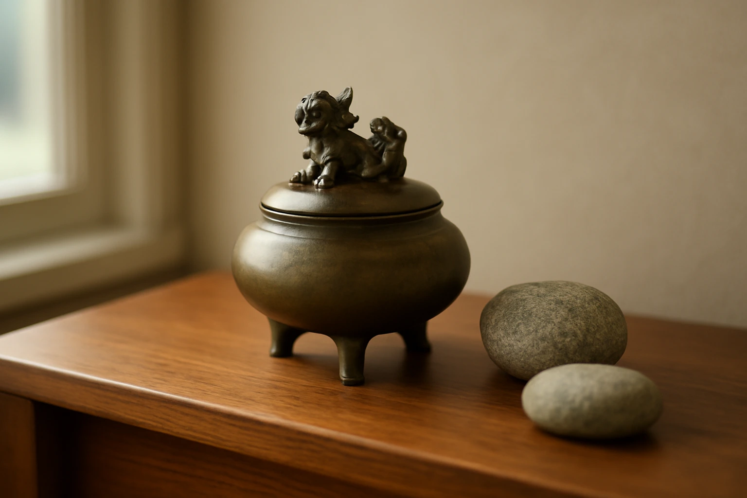 Tỳ hưu trên đồ đồng: lư hương, chân đèn, đỉnh đồng và những chiếc nắp hình thú